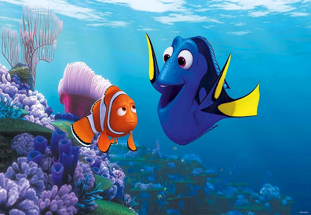 Nemo Fisch und dori Fisch Cartoon