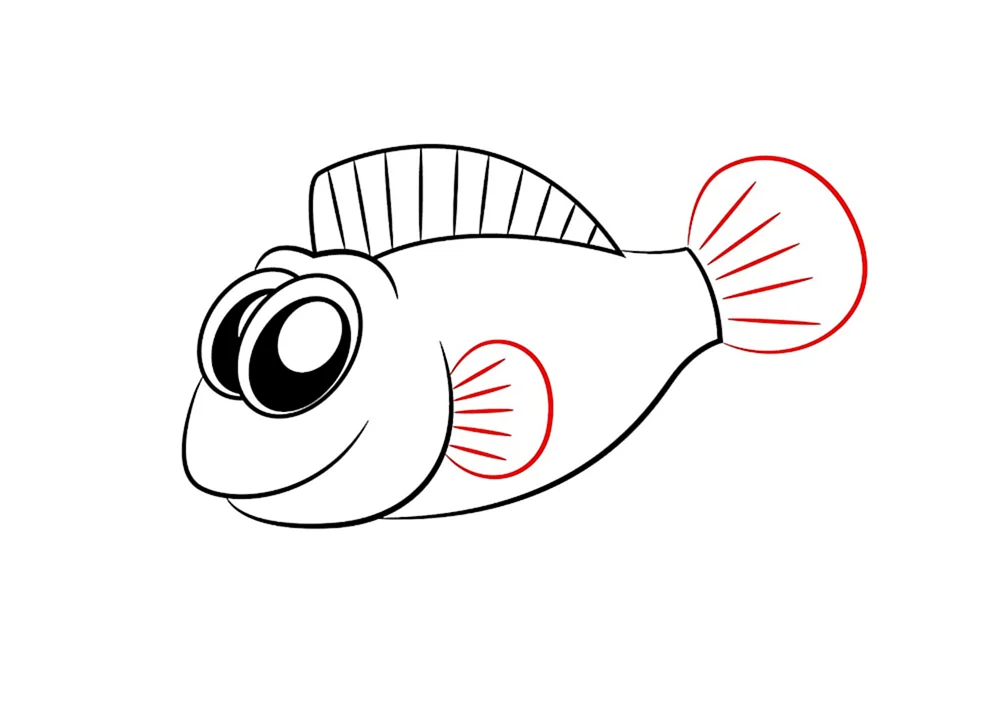 Fischzeichnung
