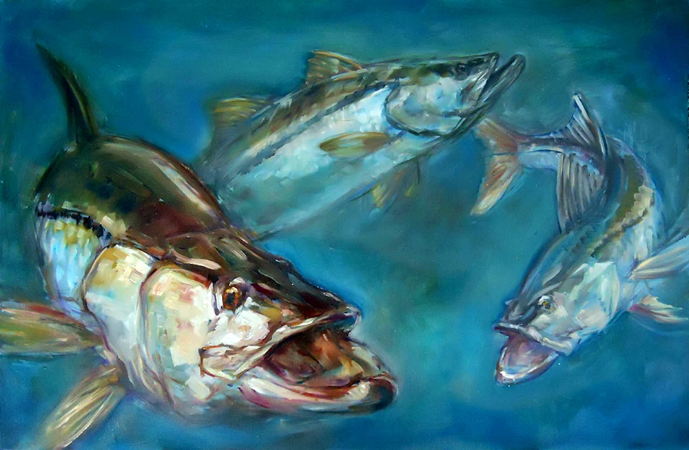 Fischmalerei Malerei