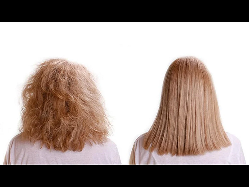 Trockenes Haar