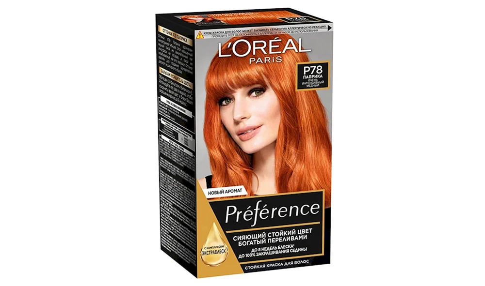 Rotes Haarfärbemittel