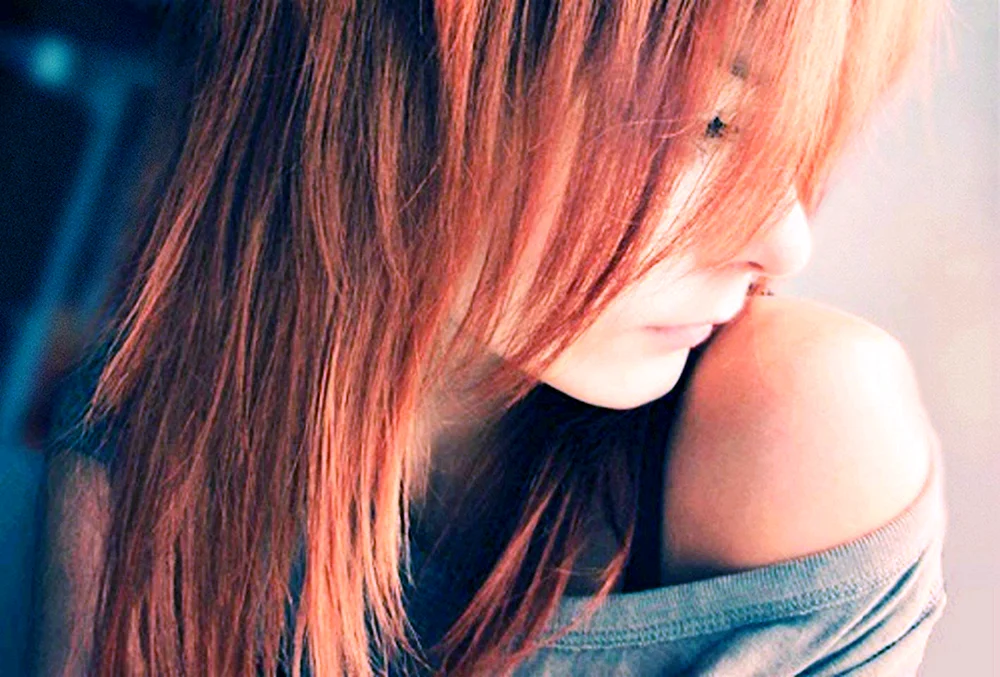 Mädchen mit roten Haaren