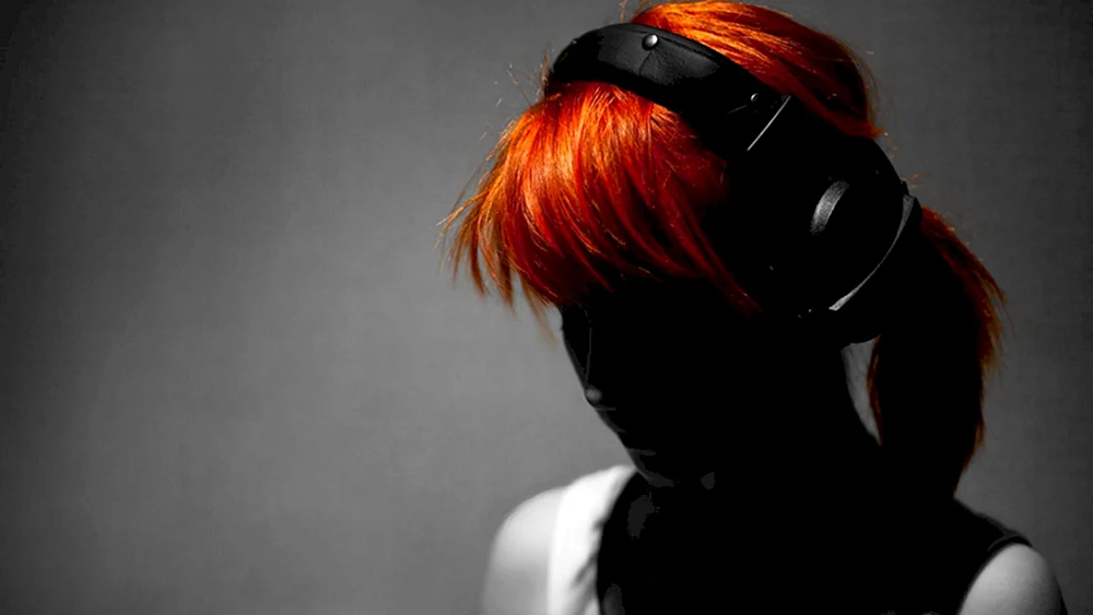 Mädchen mit rotem Haar
