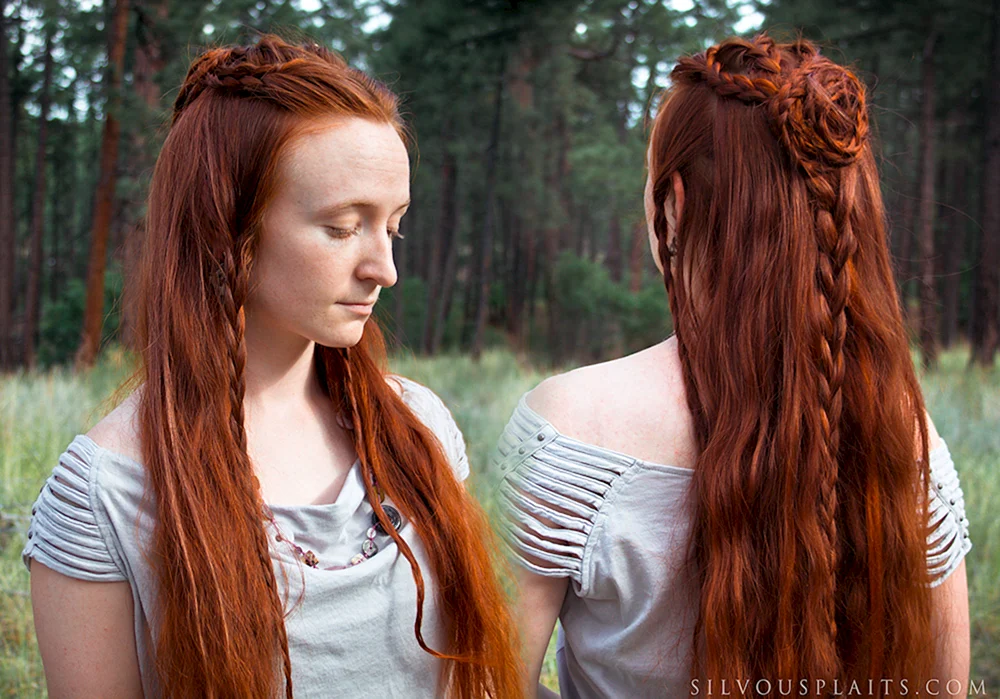 Skandinavischer Haarschmuck