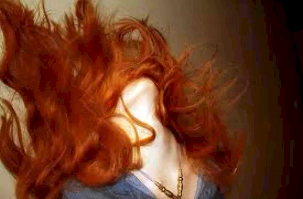 Mädchen mit rotem Haar