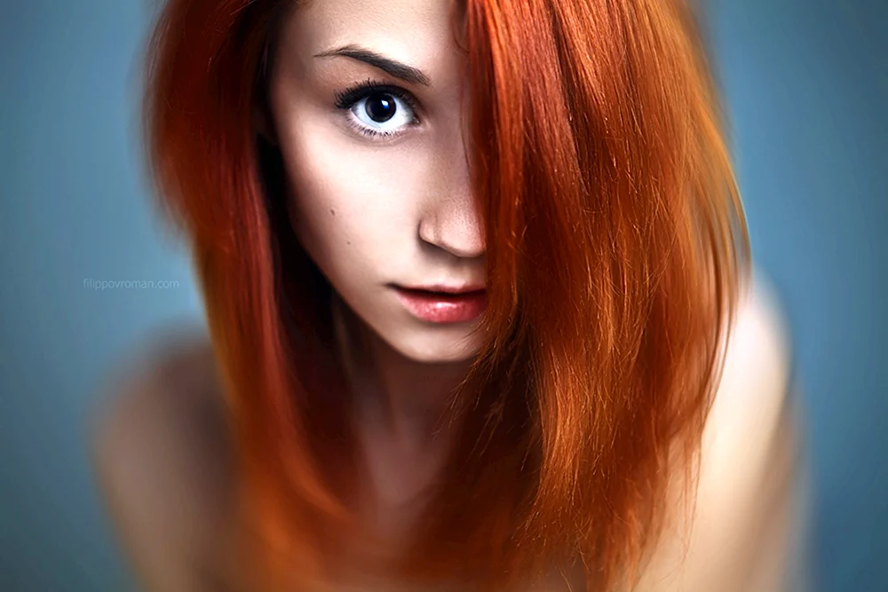 Rotes Haar