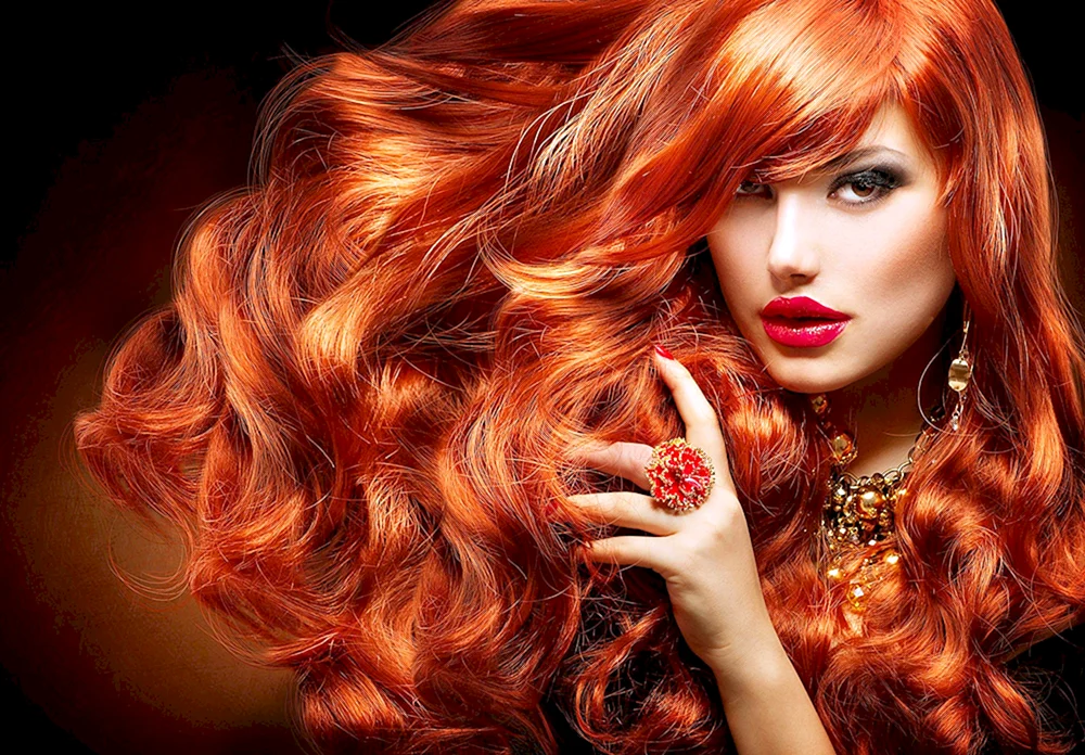 Rot Balayage