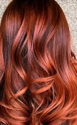 Rot balayage