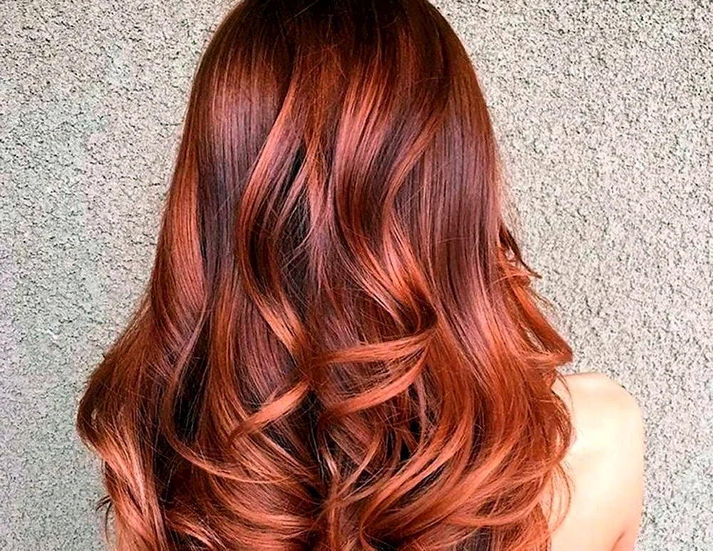 Rot balayage