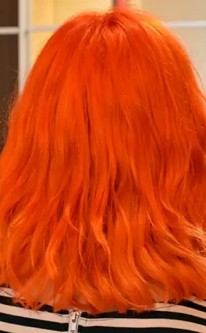 Rote Haarfarbe