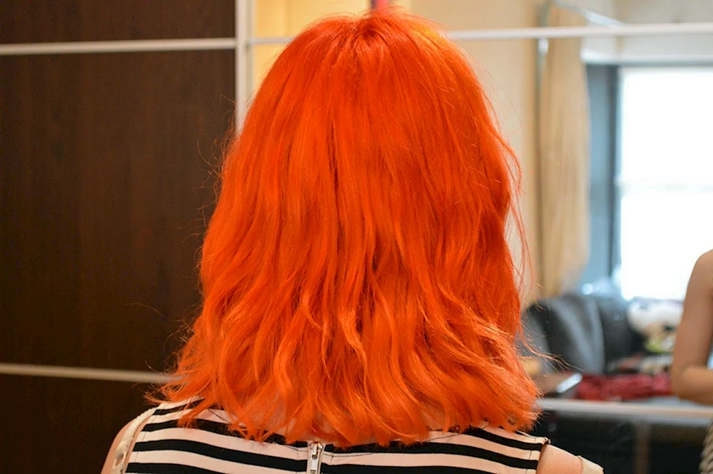 Rote Haarfarbe