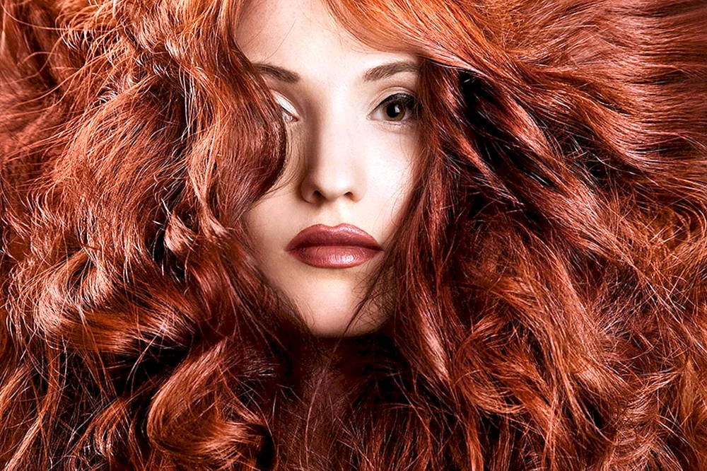 Rote Haarfarbe