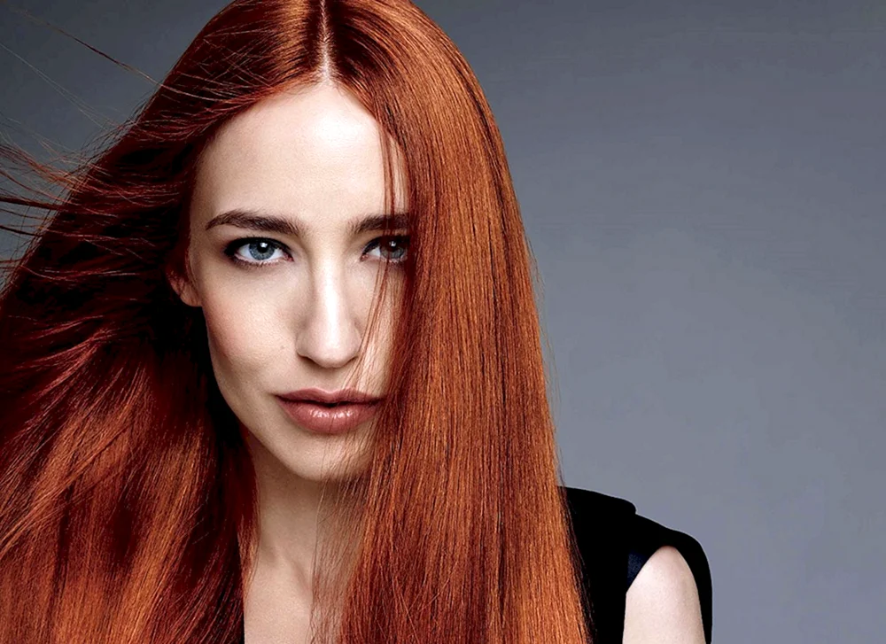 Rote Haarfarbe