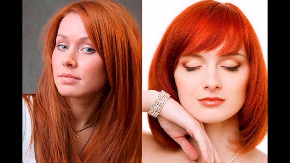 Rote Haarfarbe