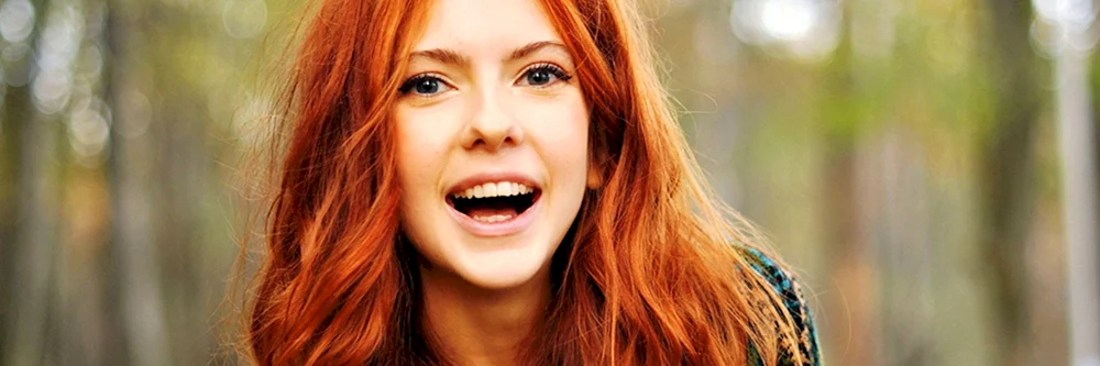 Rote Haarfarbe