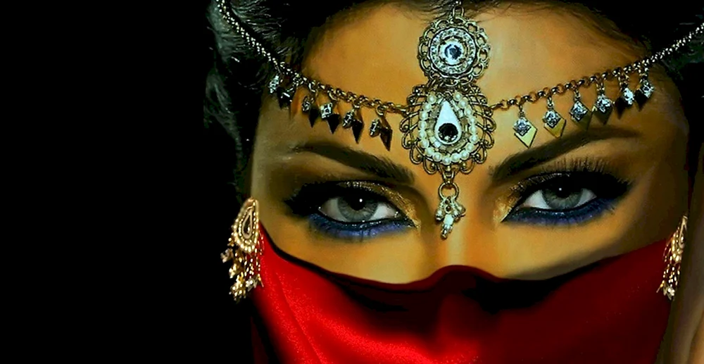Sabina Baisakova Orientalische Augen