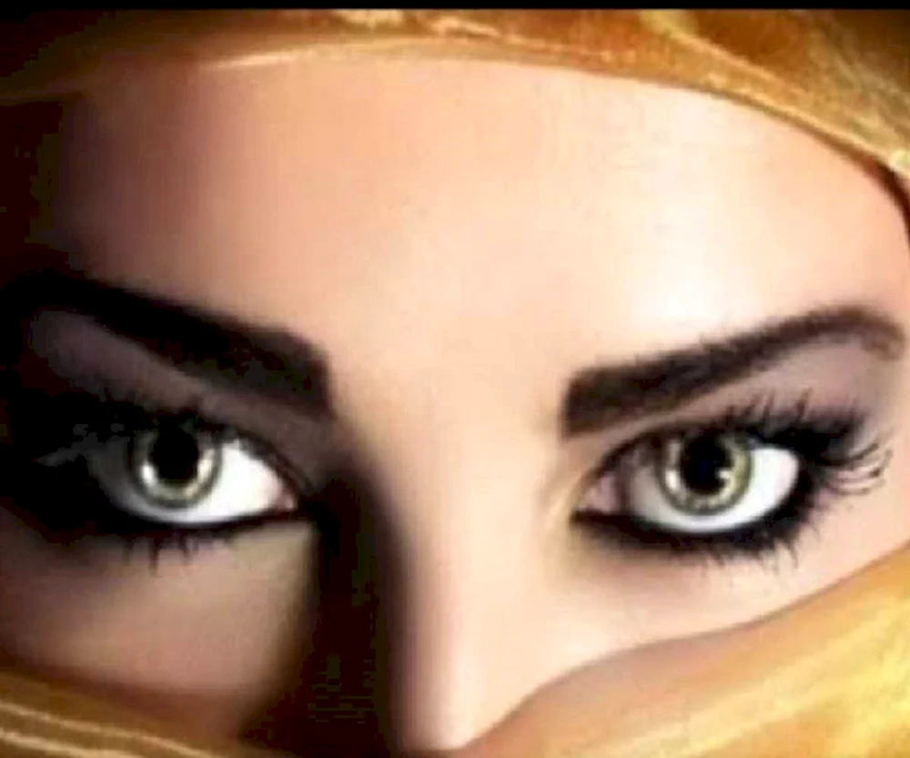 Sabina Baisakova Orientalische Augen