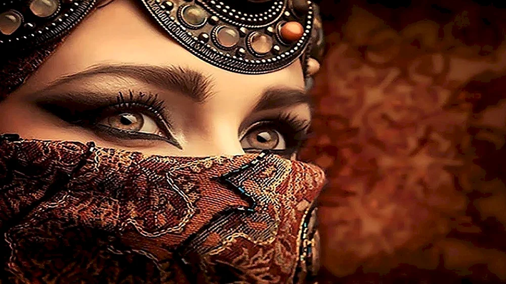 Sabina Baisakova Orientalische Augen