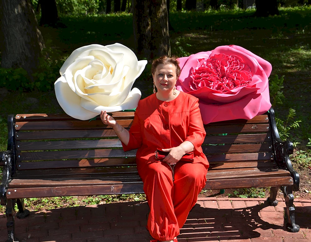 Svetlana Bakulina im Badeanzug