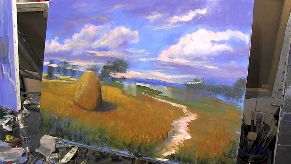 Sakharov Mittelmeerlandschaft