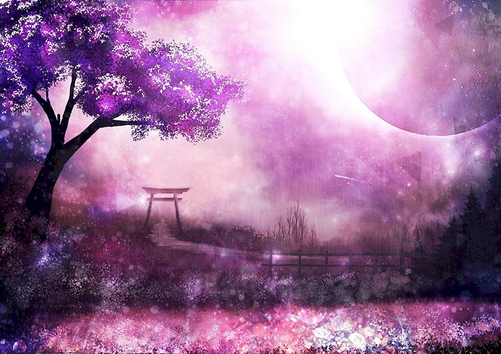 Anime-Landschaft