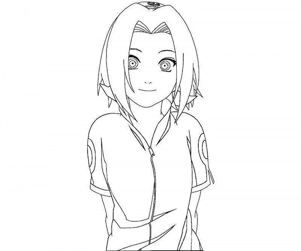 Sakura Haruno ausmalen