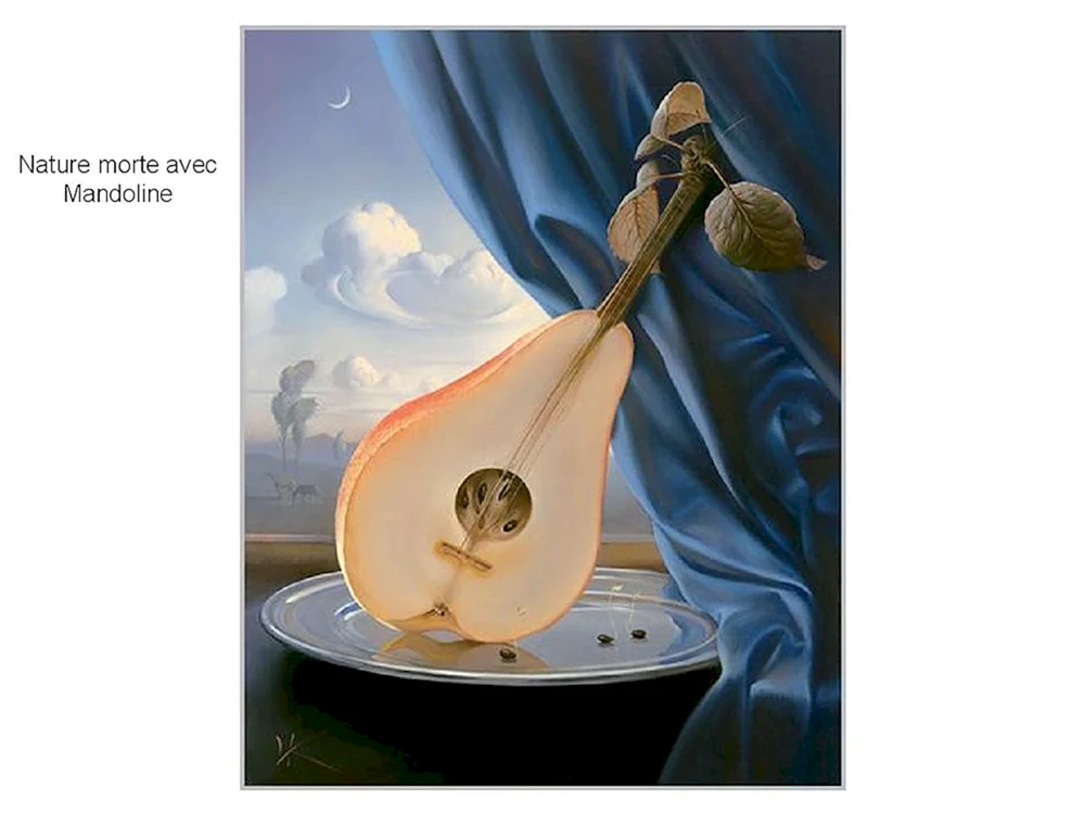 Salvador Dali lebendes Stilleben