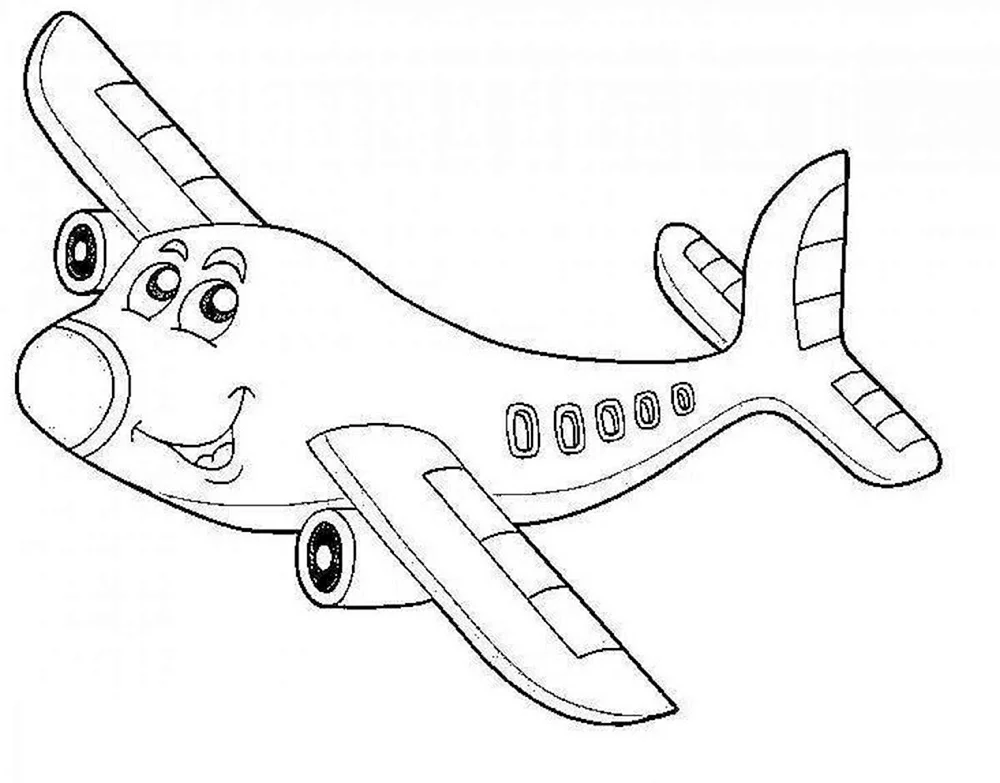 Flugzeuge. Ausmalen
