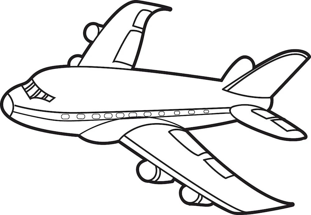 Flugzeuge. Ausmalen