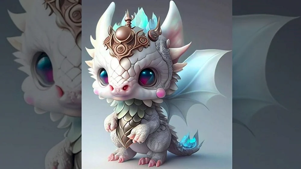 Süßer Drache