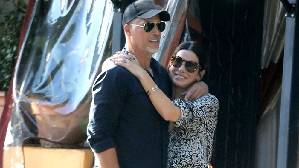 Brian Randall und Sandra Bullock