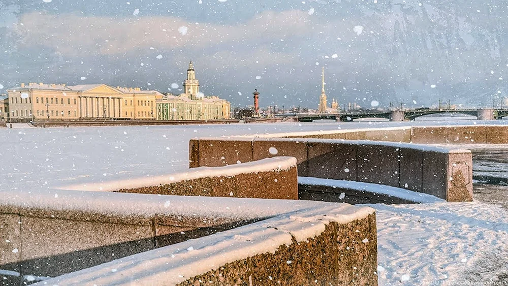 St. Petersburg im Winter