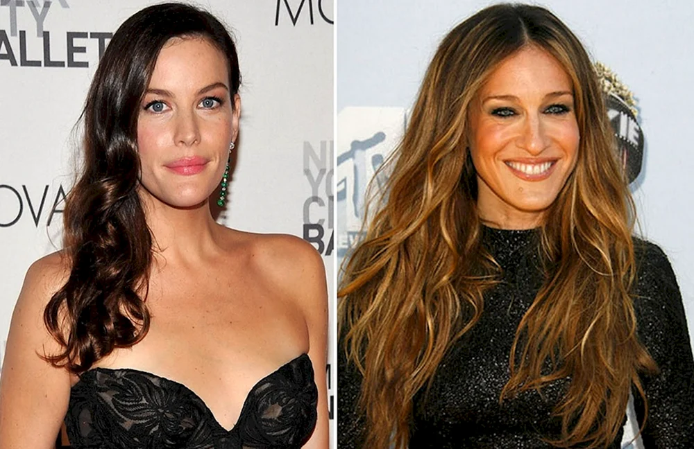 Jessica Parker mit dunklem Haar