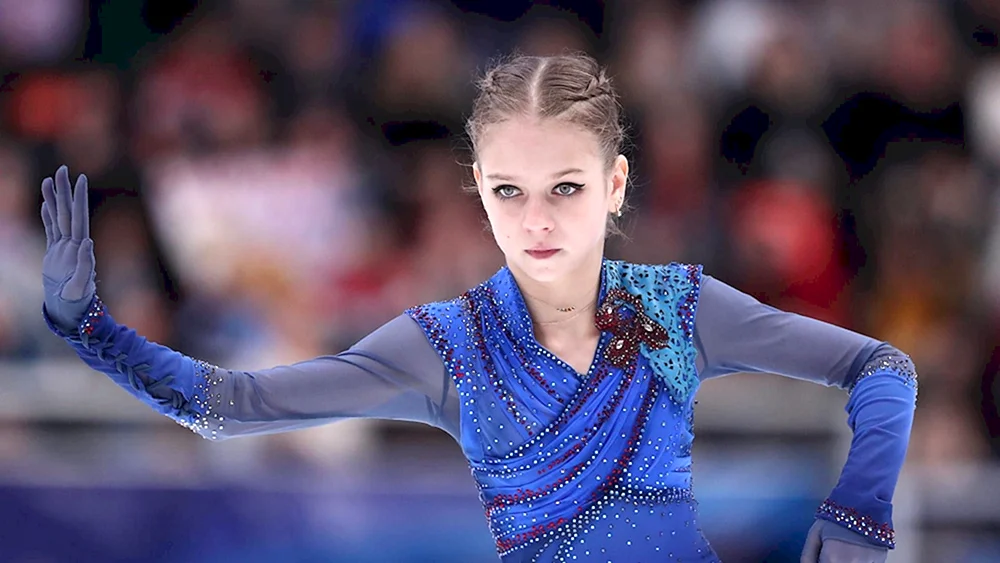Sasha Trusova Eiskunstläuferin
