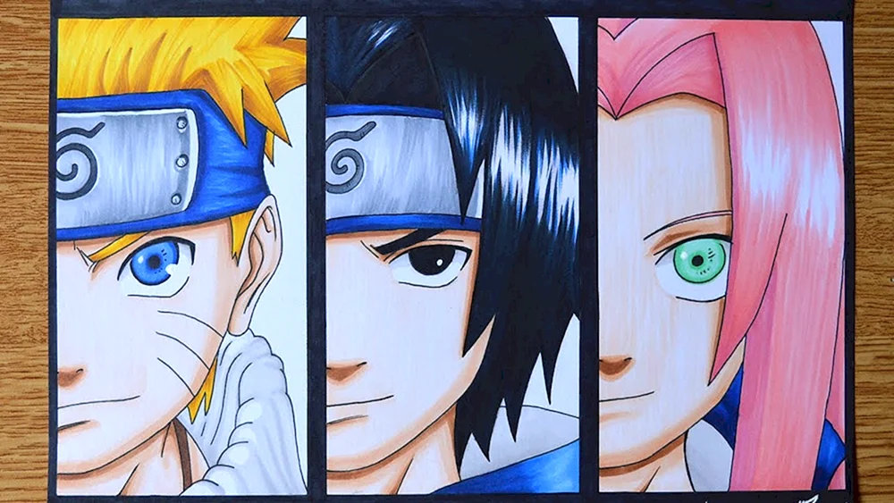 Naruto Paine Anime Ausmalen.