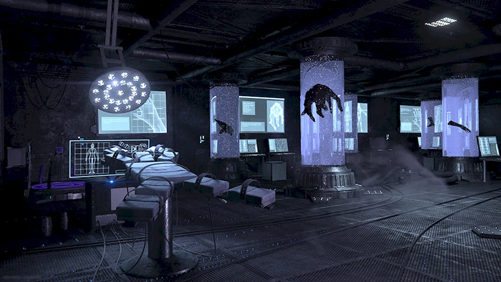 Sci Fi Art Bio Labor