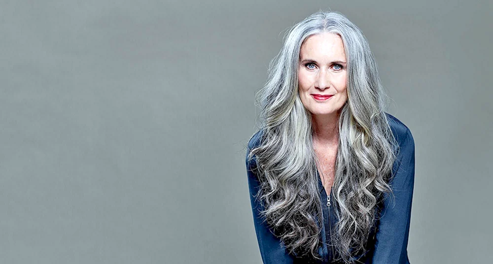 Silver syster Graues Haar