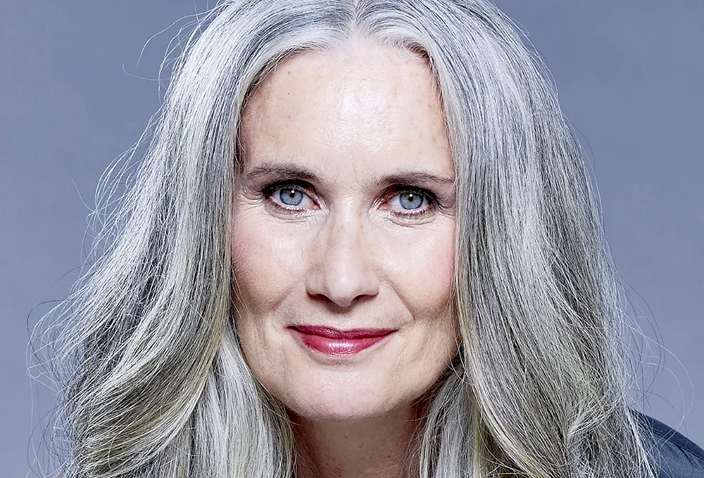 Graues Haar