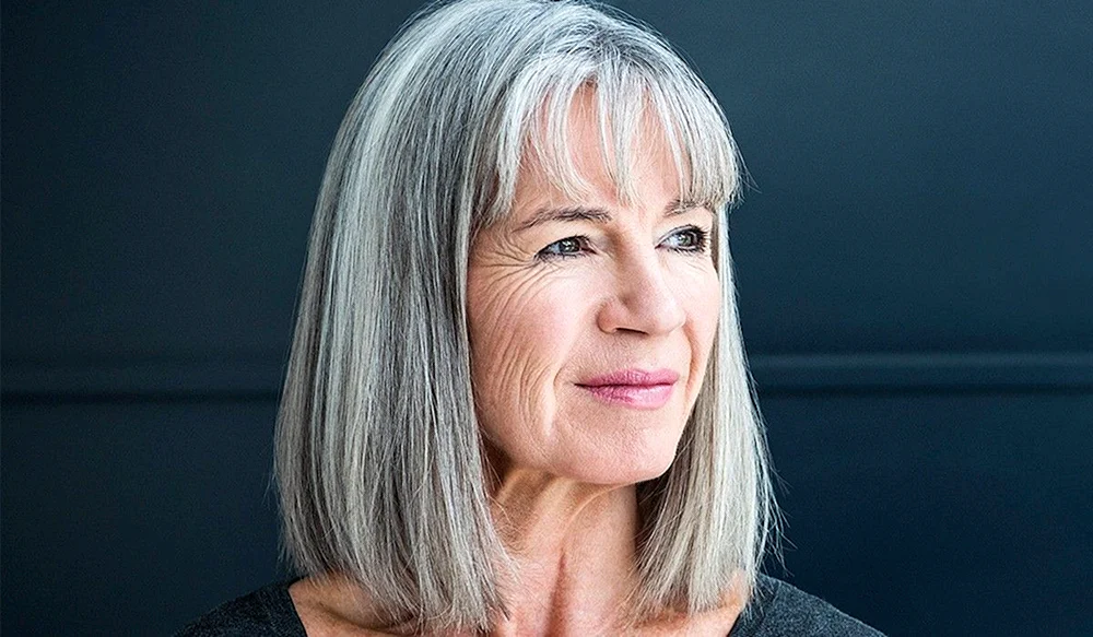 Graue Haare färben Graues Haar