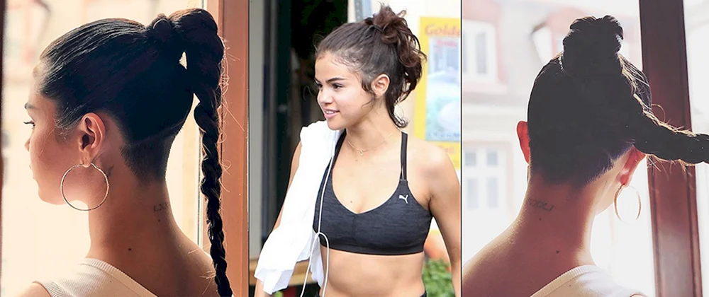Selena Gomez mit Pferdeschwanz