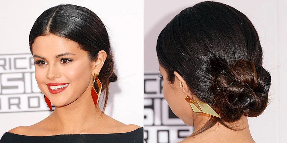 Selena Gomez mit einem Bündel