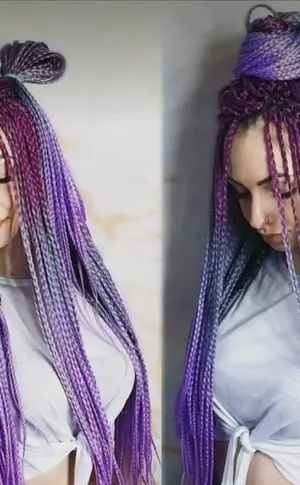Senegalesische Zöpfe und Dreadlocks