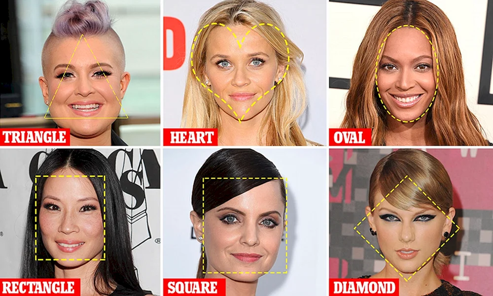 Gesichtsformfrisuren