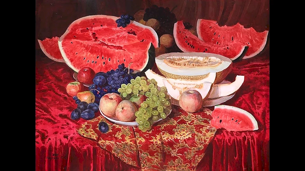 Sergei Andriyaka Aquarell