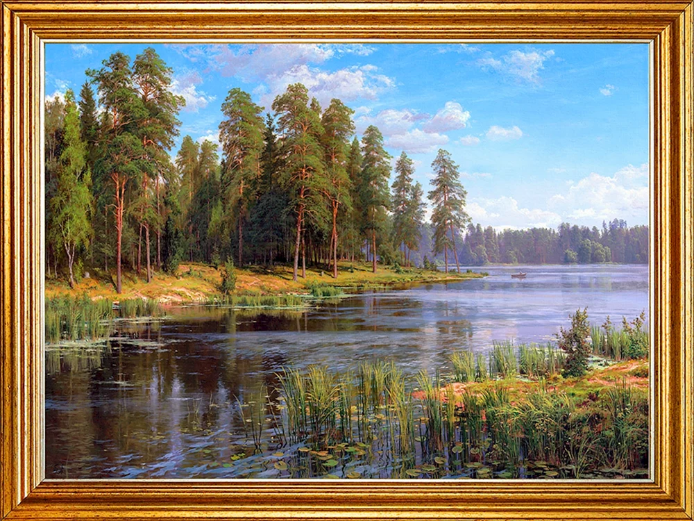 Sergei Basov russischer Landschaftsmaler