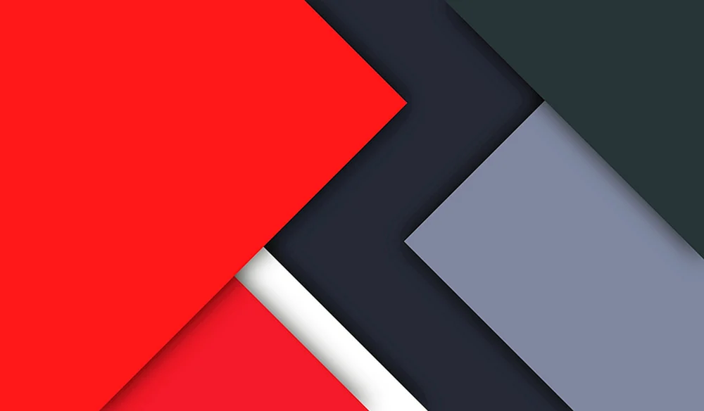 Geometrisches rotes Schwarz