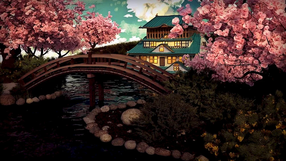 Osaka Schloss in Japan