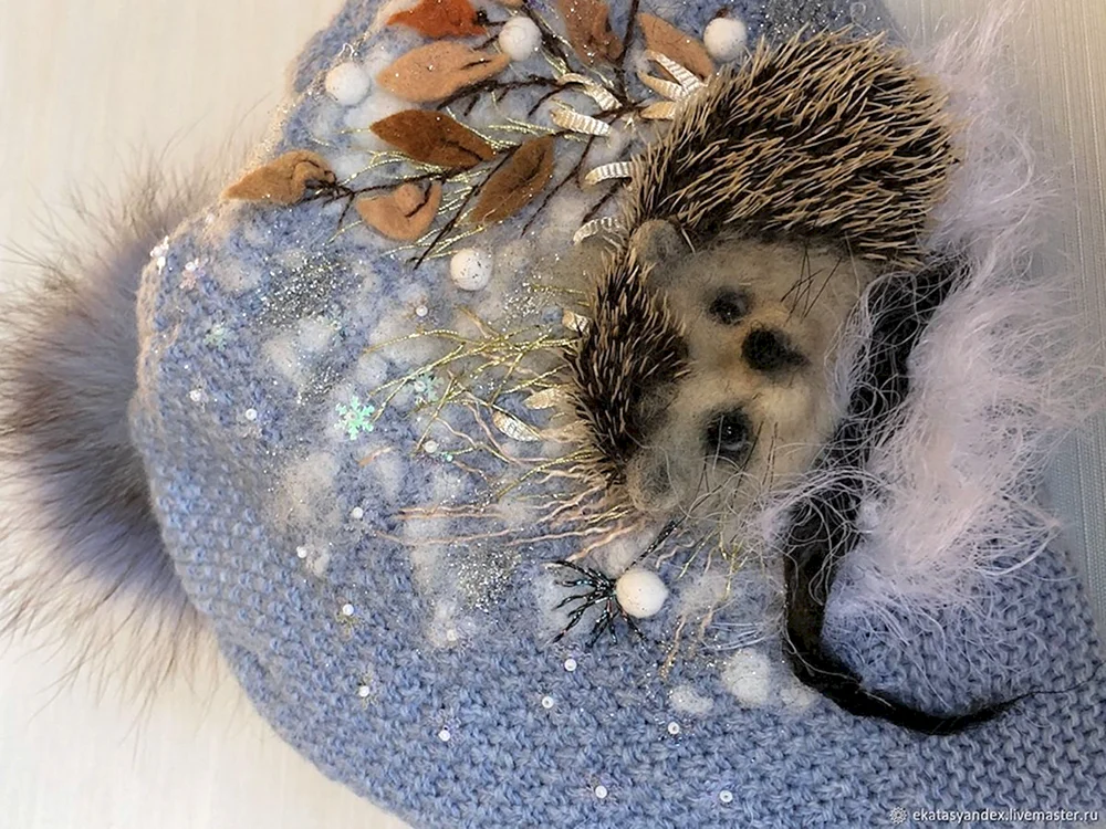 Igel im Herbst