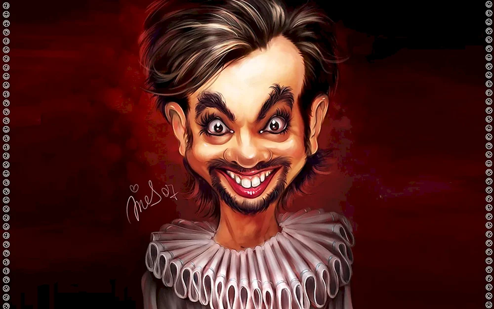 Philippe Karikatur. Kirkorov