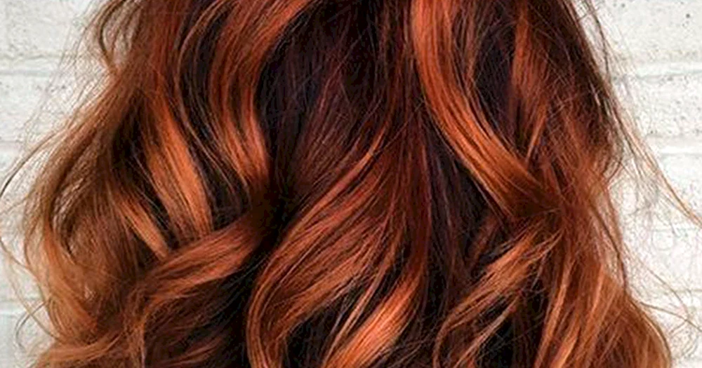 Goldene Balayage